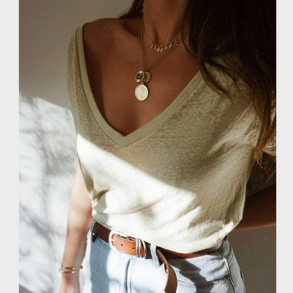 Urban Outfitters Tops - Urban Outfitters Oversized V-Neck Tee